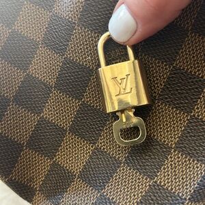 Louis Vuitton lock and key